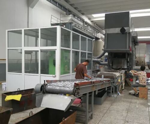 آخرین مورد شرکت تجهیزات گالوانیزه گرم غوطه‌وری تحویل داده شده به تولید کننده گاردریل بزرگراه در تایلند