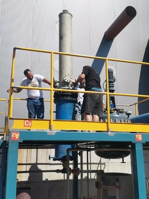 سیستم استخراج بخار اسید فولاد ضد زنگ 1200mm X 800mm X 1500mm برای استخراج در صنعت