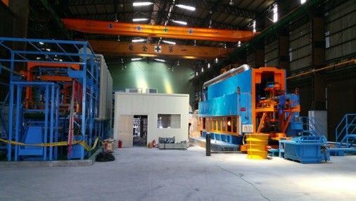 2600pa لوله های کوچک قطعات 15 کیلو وات خط گالوانیزه گرم
